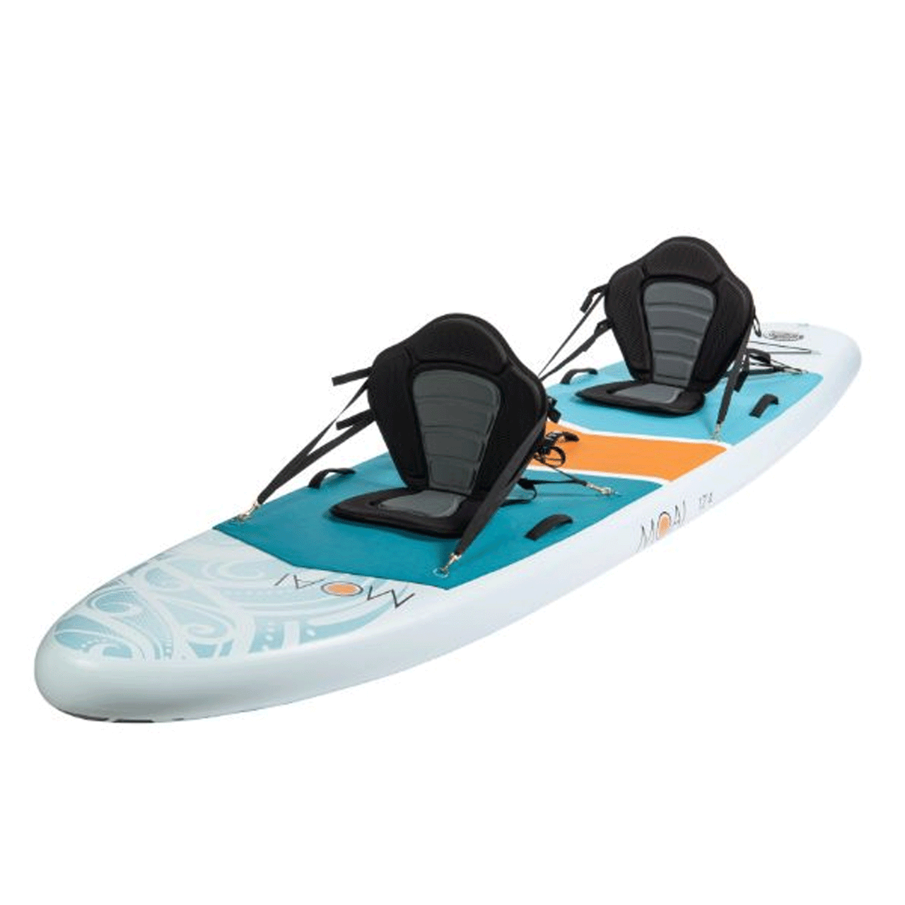 MOAI All-Round Inflatable SUP Package 12'4" (376cm) - Family Size