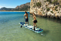 Thumbnail for Aqua Marina 14' Super Trip Tandem Inflatable SUP beach