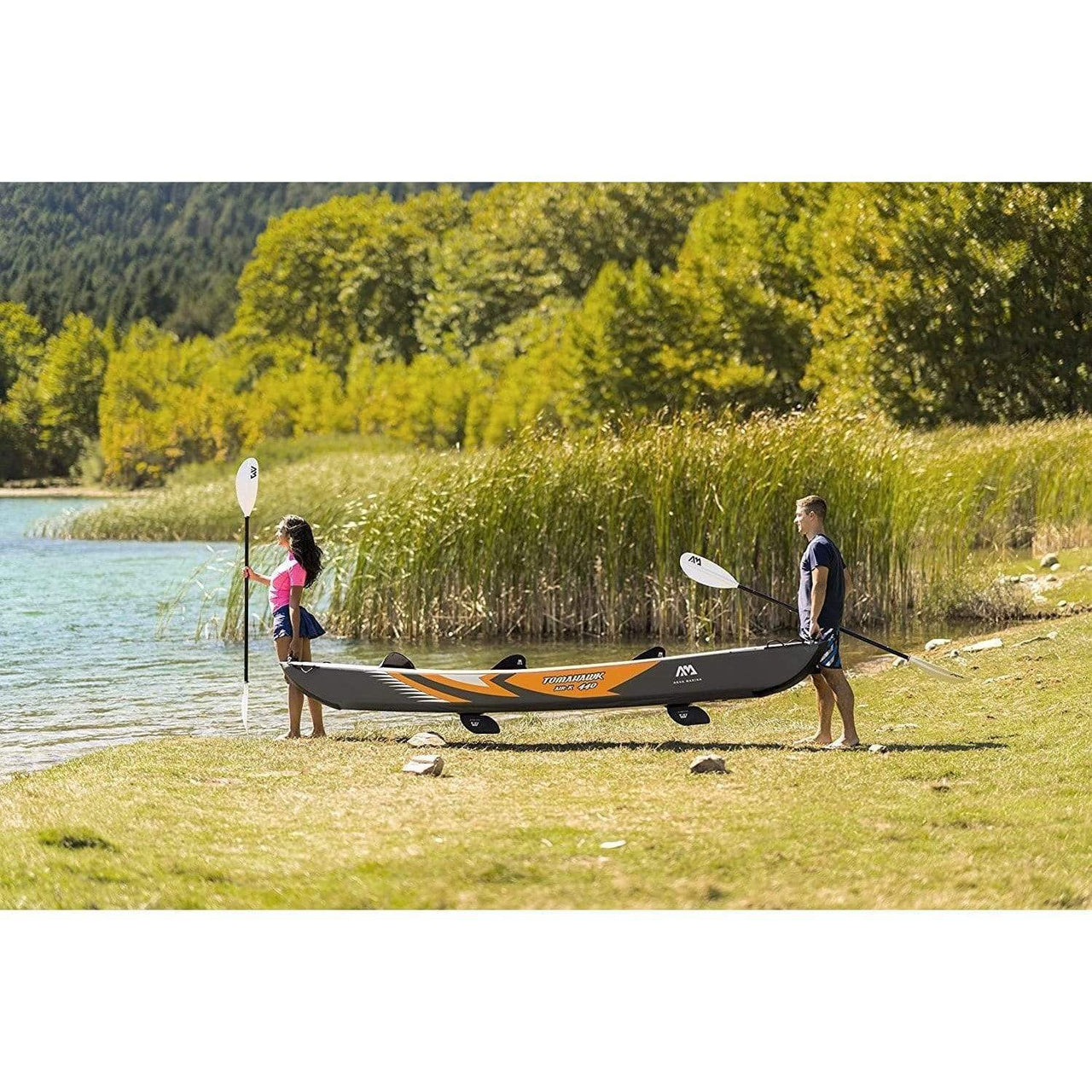 Aqua Marina Tomahawk Air-K 440 Tandem Kayak (14'5")