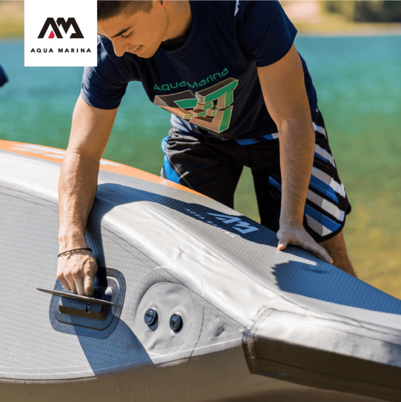 Aqua Marina Tomahawk AIR-C 3-Person Kayak (15'8")