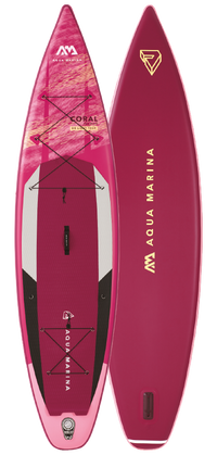 Thumbnail for Aqua Marina Coral Touring Inflatable SUP 11'6