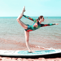 Thumbnail for Funwater Feath-R-Lite 10' Inflatable Paddle Board Yoga